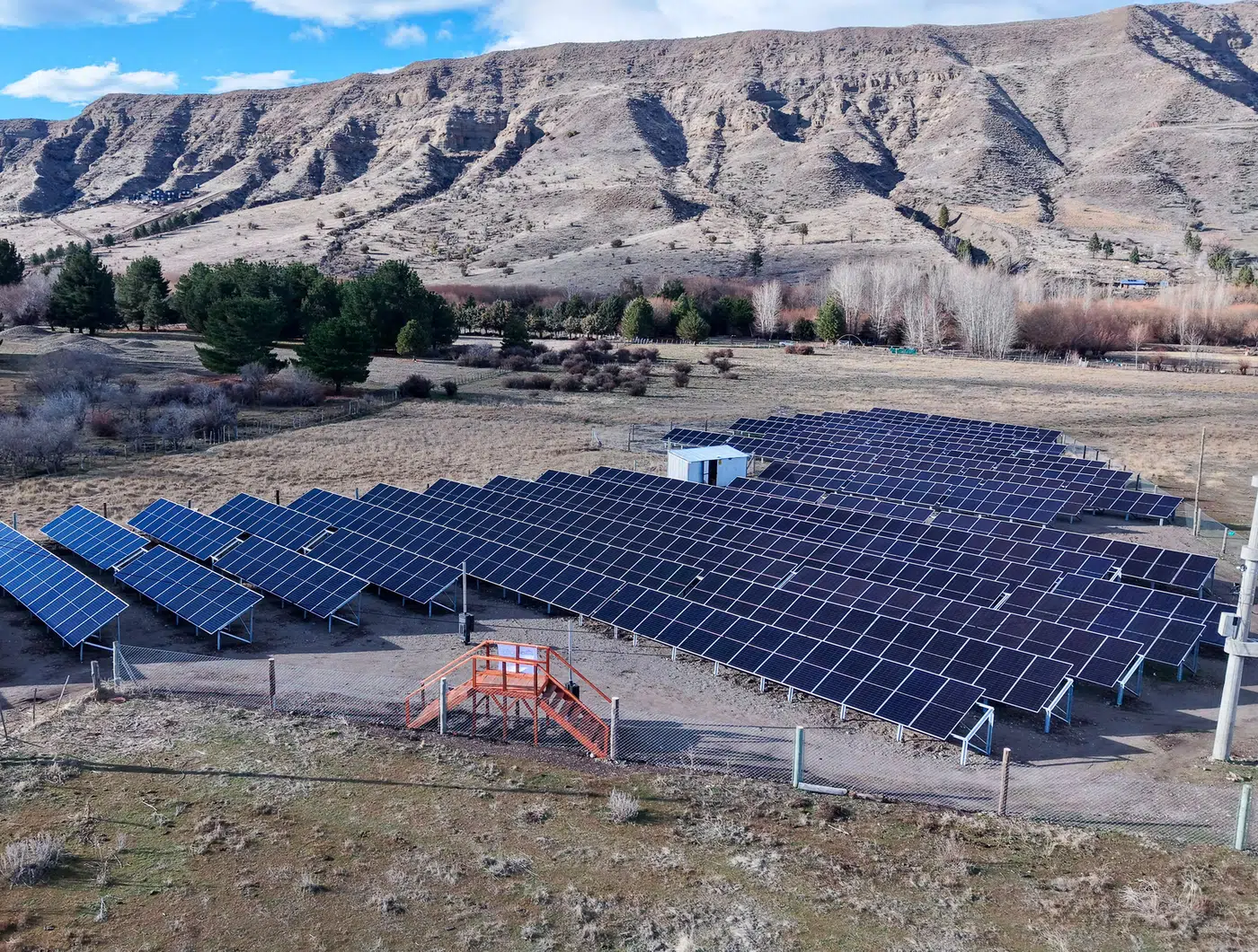 Inauguran un parque solar en Esquel Inauguran un parque solar en Esquel