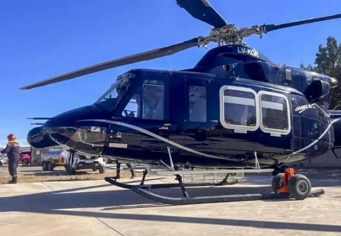 Siete funcionarios muertos al caer un helicóptero en San Juan