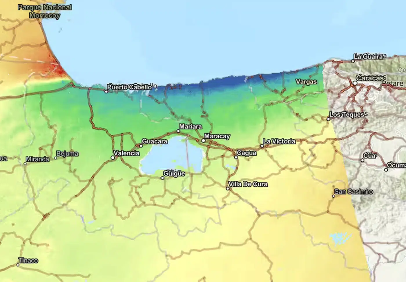 El sismo en Venezuela altera la geografía del norte del país