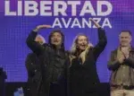 El Presidente Javier Milei junto a su hermana Karina Milei - Foto: NA El Presidente Javier Milei junto a su hermana Karina Milei - Foto: NA