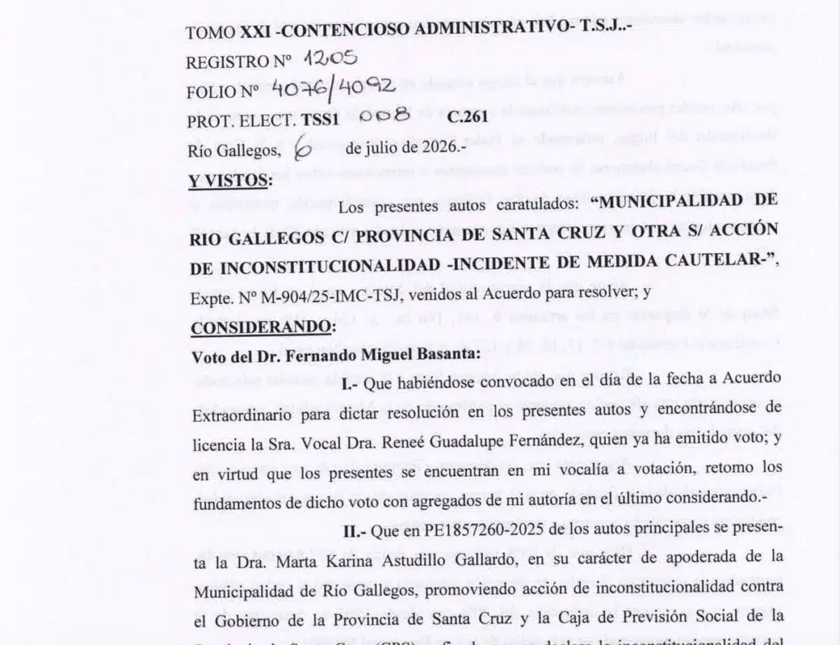 El gobierno quiere llevar a juicio político a los jueces K del STJ para sustituirlos por Jueces V. El fallo en favor del municipio de Río Gallegos, detonó la pelea política