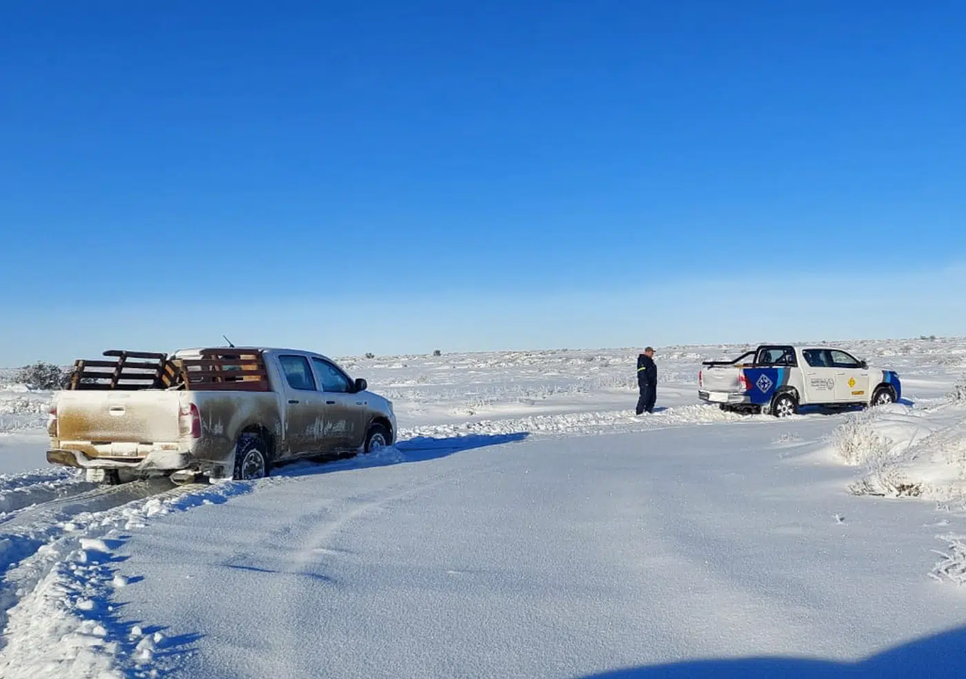 Advierten por nevadas y temperaturas extremas en Santa Cruz Advierten por nevadas y temperaturas extremas en Santa Cruz