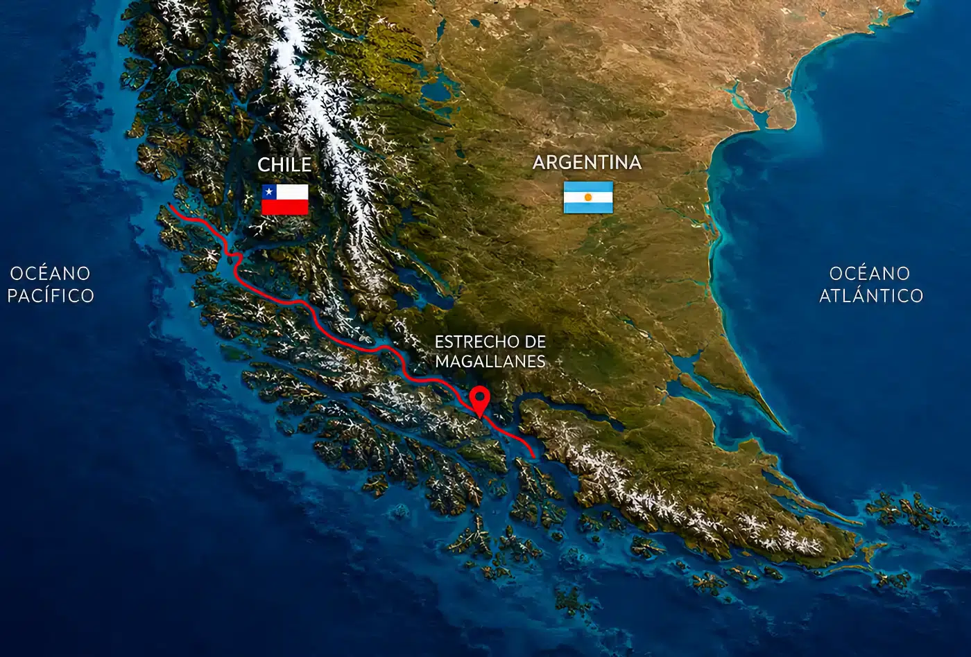 Armada Argentina ratificó la soberanía de Chile en Magallanes