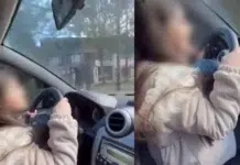 Inhabilitan a un hombre a conducir tras filmar a su hija de 9 años manejando un auto en Lago Puelo Inhabilitan a un hombre a conducir tras filmar a su hija de 9 años manejando un auto en Lago Puelo