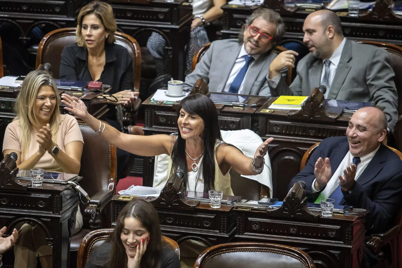 Lorena Villaverde rechazó denuncias y cruzó a la oposición - Foto: NA Lorena Villaverde rechazó denuncias y cruzó a la oposición - Foto: NA