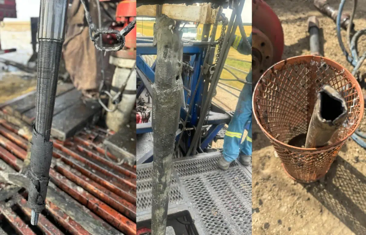Así están los “tubing” que sacan de los pozos de YPF. Un verdadero desastre ambiental que nadie repara ni paga ante la ausencia de control estatal