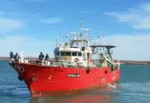 Un marinero murió en barco pesquero frente a las costas de Puerto Madryn