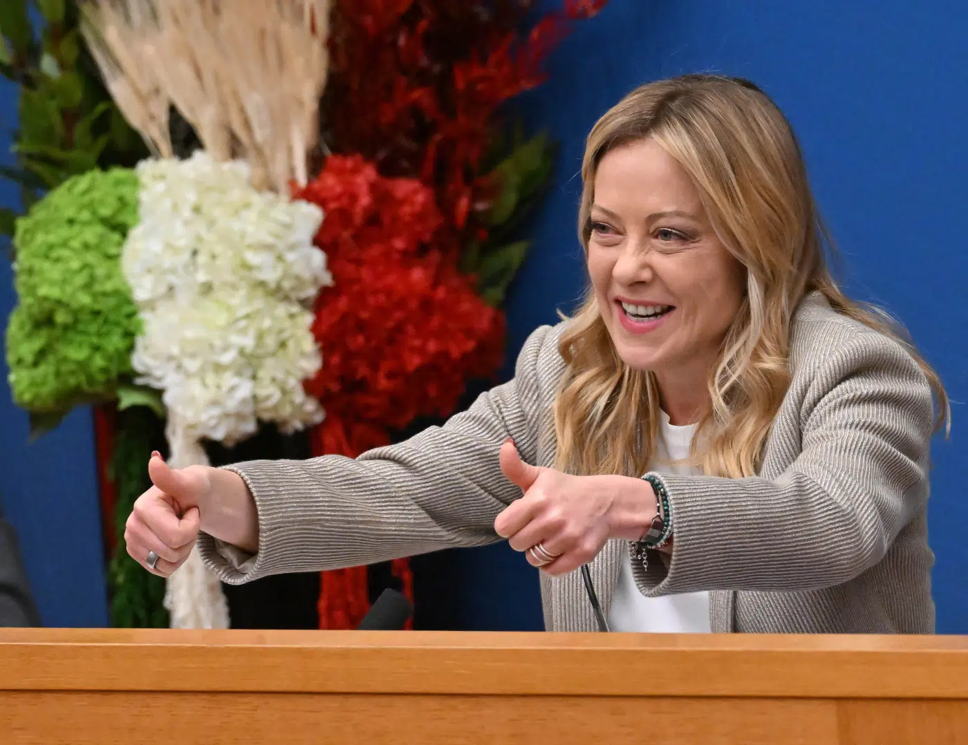 La primera ministra de Italia Giorgia Meloni - Foto: NA La primera ministra de Italia Giorgia Meloni - Foto: NA
