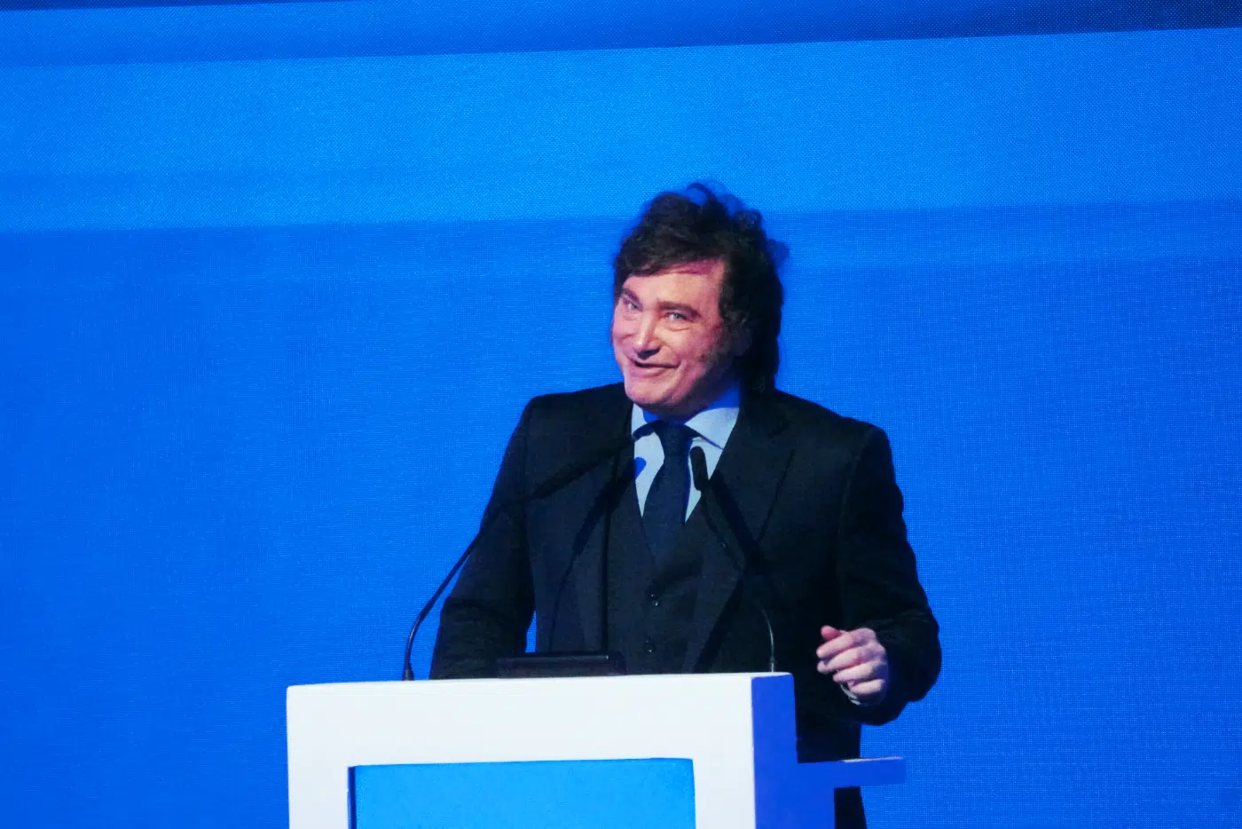 Javier Milei descartó aflojar el ajuste ante el año electoral - Foto: NA Javier Milei descartó aflojar el ajuste ante el año electoral - Foto: NA