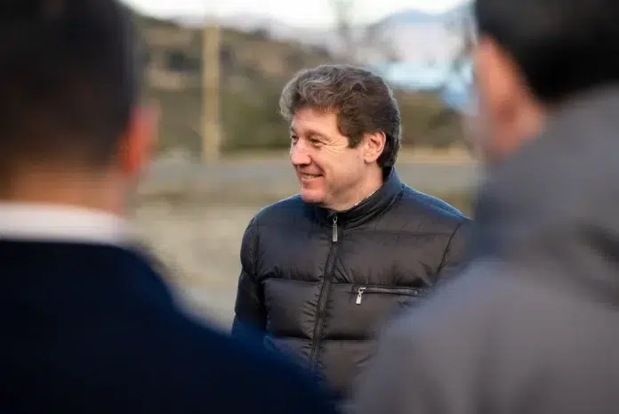 El gobernador de Tierra del Fuego, Gustavo Melella