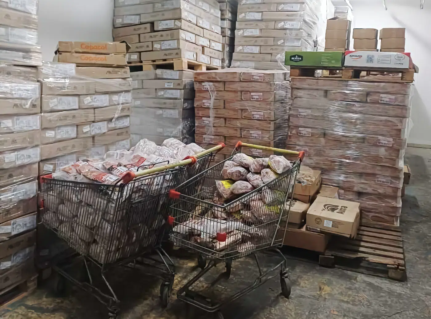 En Comodoro Rivadavia decomisaron carne importada sin declarar En Comodoro Rivadavia decomisaron carne importada sin declarar