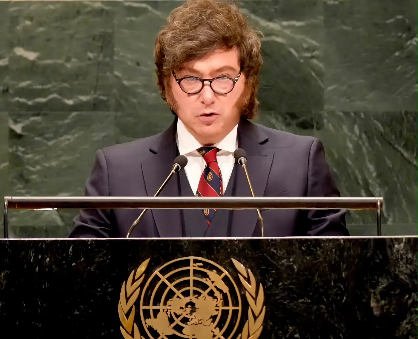 Javier Milei reclamó por Malvinas y cuestionó a la ONU Javier Milei reclamó por Malvinas y cuestionó a la ONU
