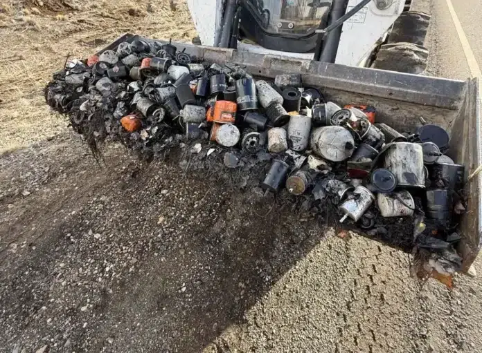 Ruta 12 requirió operativo especial por filtros de aceite