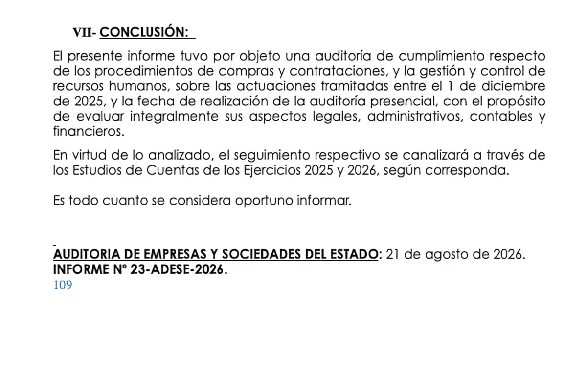 Lapidaria auditoría del Tribunal de Cuentas a Santa Cruz Puede SAU