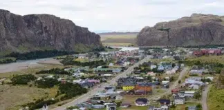 Ambiente convocó a audiencia pública por proyecto en El Chaltén La localidad de El Chaltén -