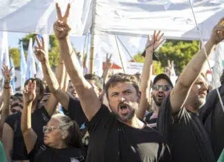 Grabois cruzó a Pettovello por denuncias en el Pizzurno El dirigente de Patria Grande, Juan Grabois - Foto: NA