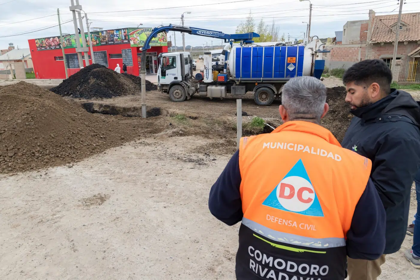 Comodoro Rivadavia registra derrame de petróleo en Kilómetro 14 Comodoro Rivadavia registra derrame de petróleo en Kilómetro 14