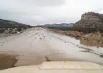 Chubut cerró tres rutas provinciales por tormentas Chubut cerró tres rutas provinciales por tormentas