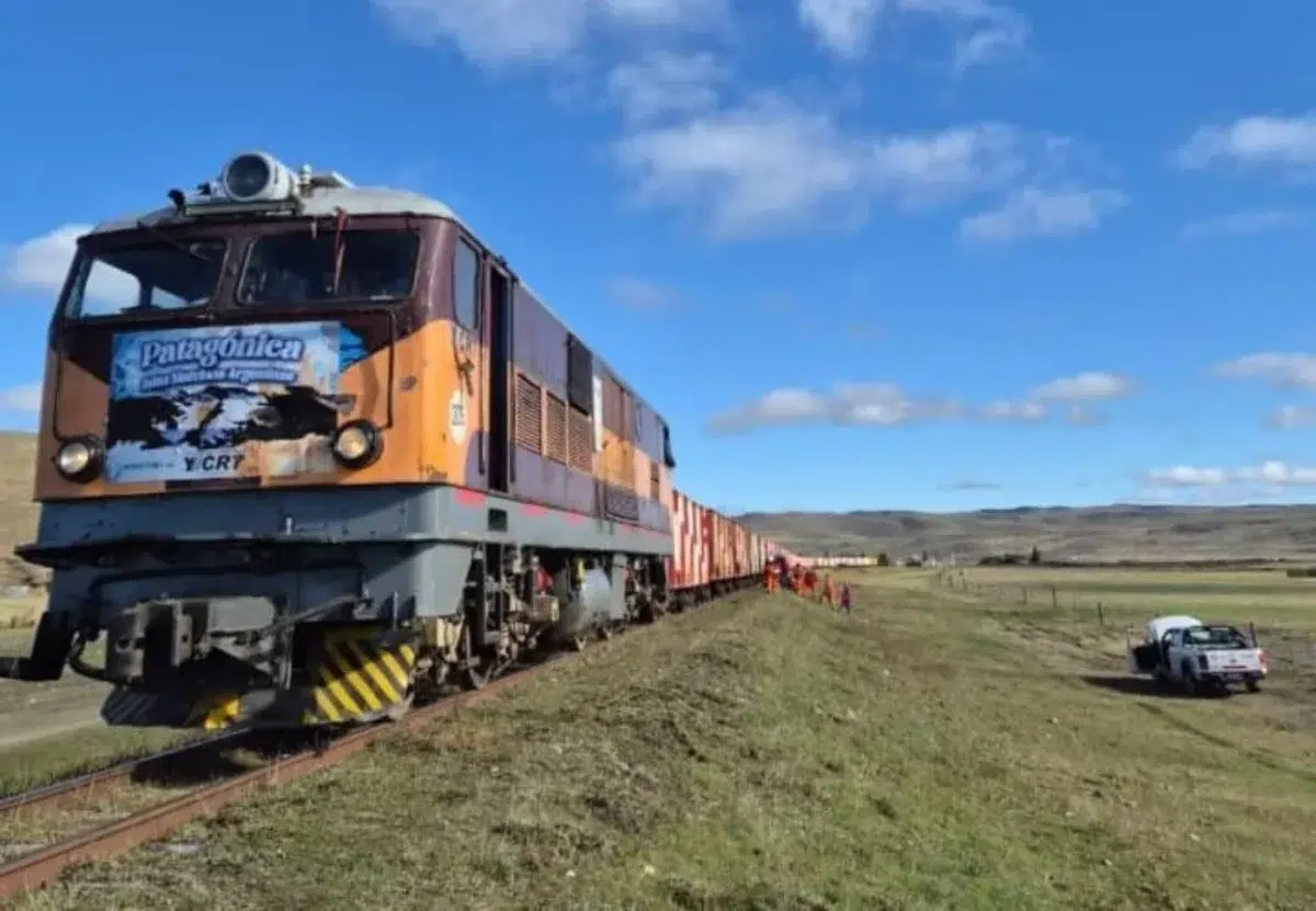 Grave accidente de una locomotora en cercanías de Río Gallegos
