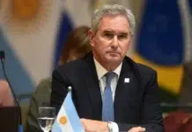 Cancillería defendió el arbitraje por Malvinas ante Gran Bretaña Pablo Quirno, canciller de la República Argentina - Foto: NA