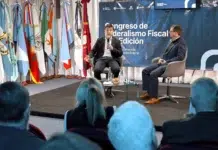 Ignacio Torres reclamó una ley de coparticipación federal Ignacio Torres reclamó una ley de coparticipación federal