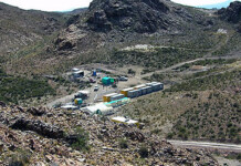 Se reduce la actividad minera en Cerro Moro. Suspenden gente y despiden trabajadores, en su totalidad extraprovinciales El yacimiento Cerro Moro - Foto: Aimsa