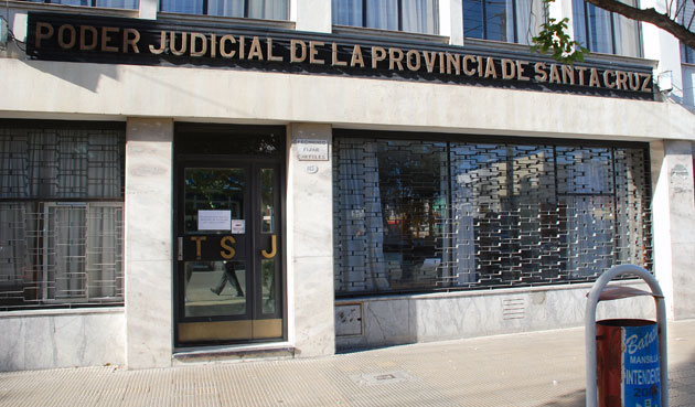 El Superior Tribunal de Justicia de la provincia - Foto: OPI Santa Cruz/Francisco Muñoz