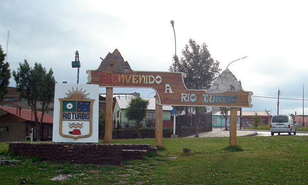 El acceso a Río Turbio - Foto: OPI Santa Cruz/Francisco Muñoz